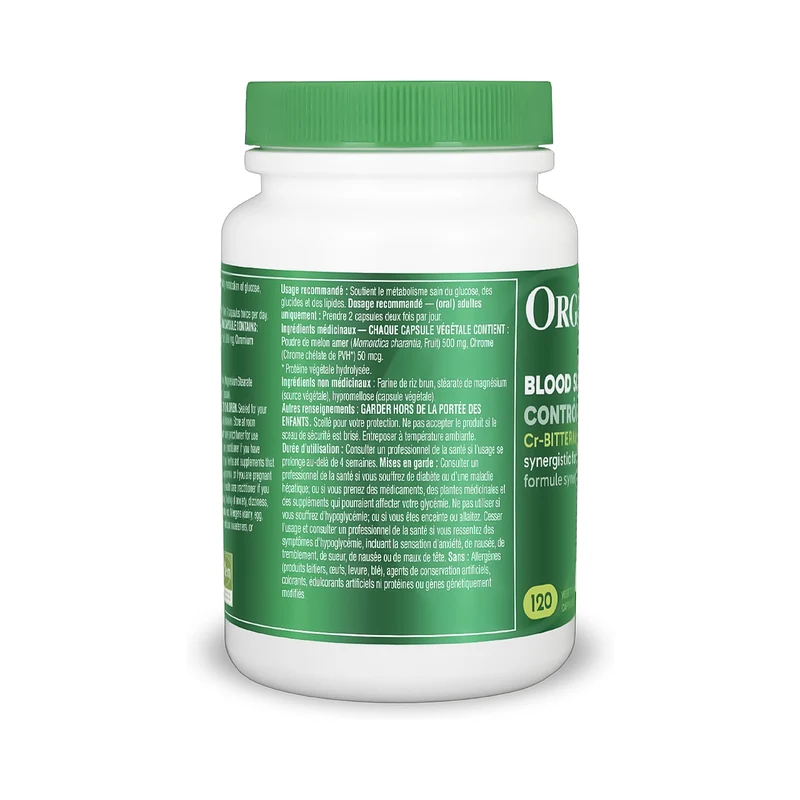 Organika - Blood Sugar Control | 120 Capsules