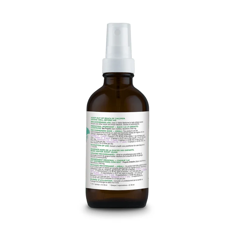Organika - Kids Bee Propolis Spray, Elderberry | 30 mL