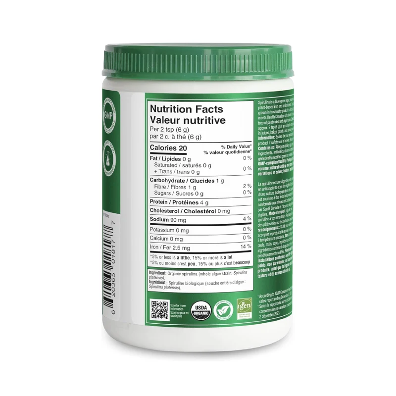 Organika - Organic Spirulina Algae | 300 g