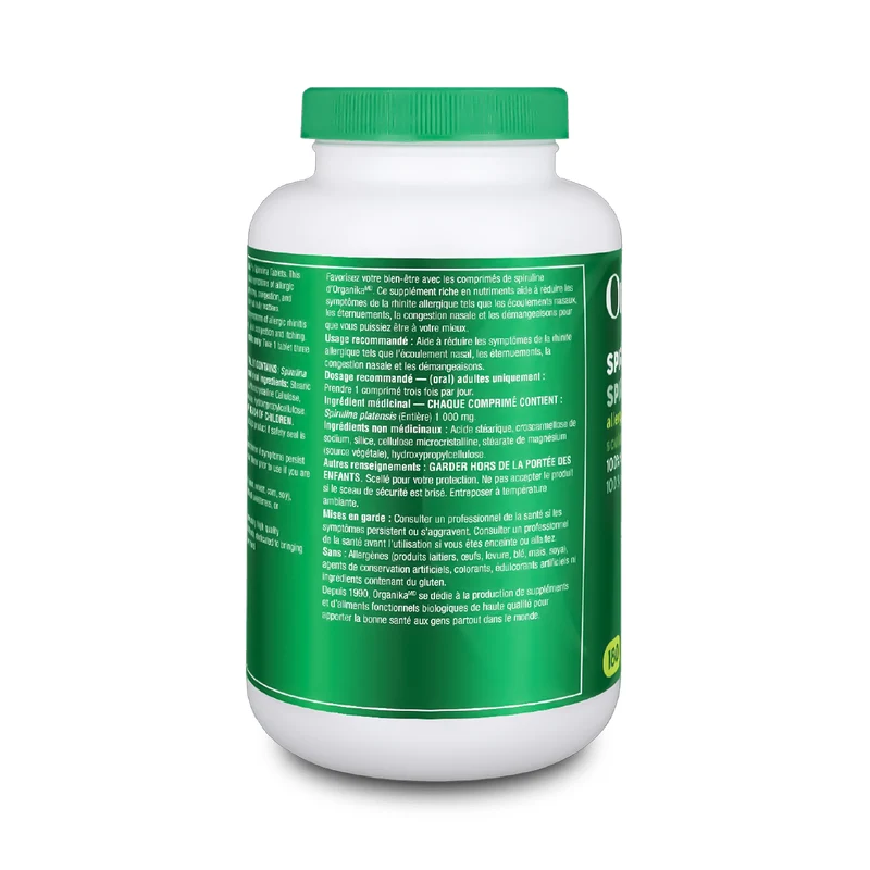 Organika - Spirulina 1000 mg | 180 Tablets