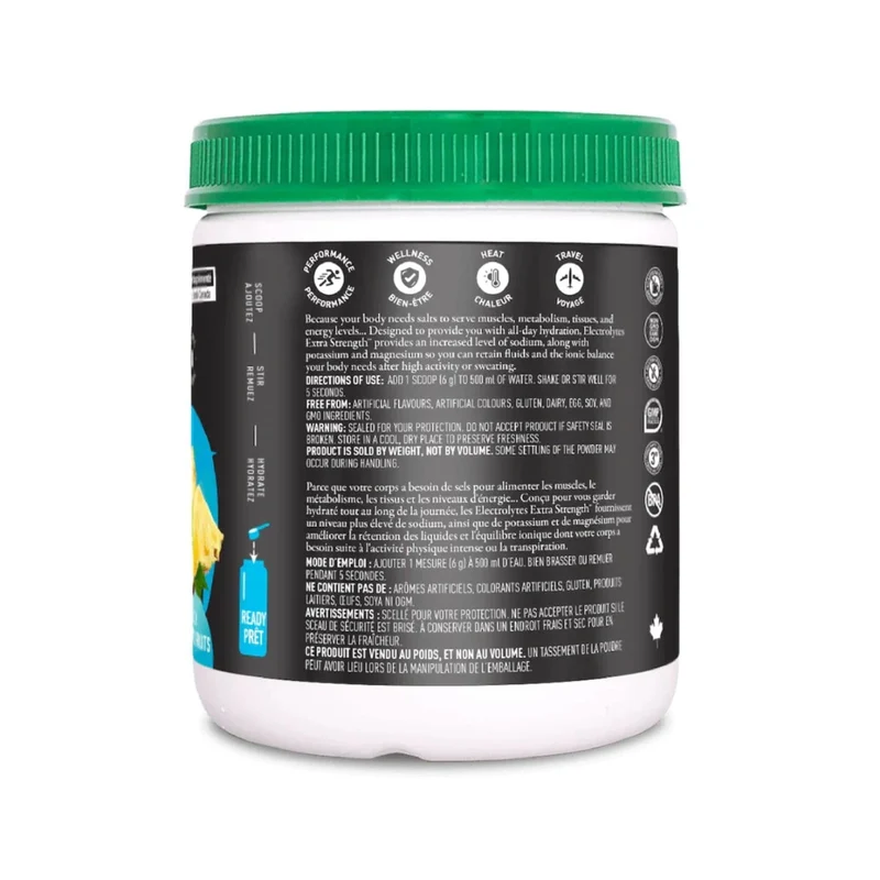 Organika - Electrolyte Extra Strength, Fruit Punch | 180 g
