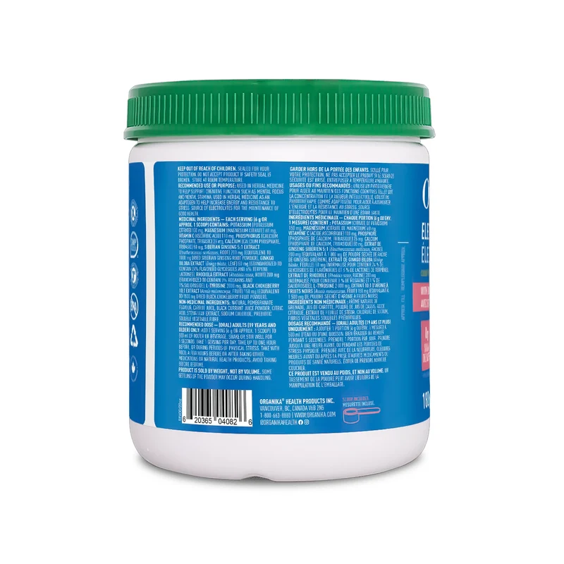 Organika - Electrolytes Focus With Ginkgo Biloba And Rhadiola Extract | 180 g