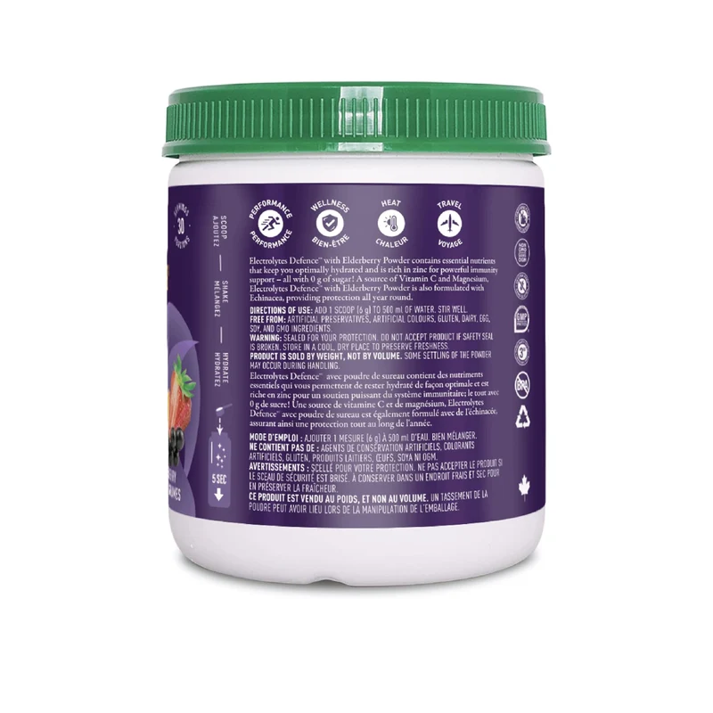 Organika - Electrolytes Defence Citrus Berry | 180 g