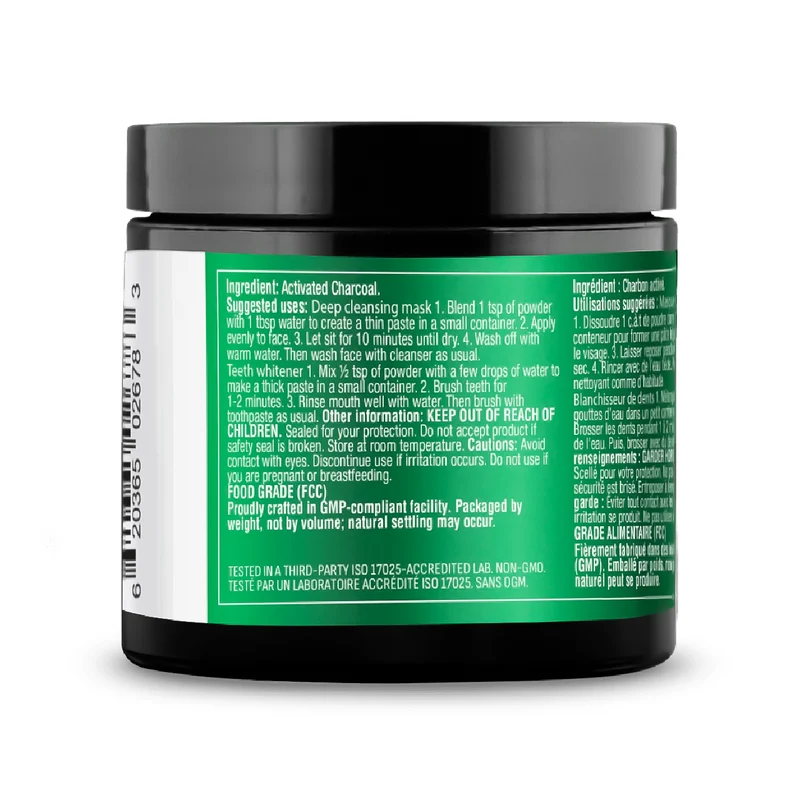Organika - Activated Charcoal Powder | 40 g