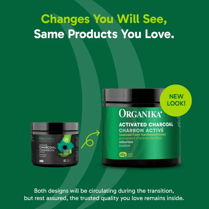 Organika - Activated Charcoal Powder | 40 g