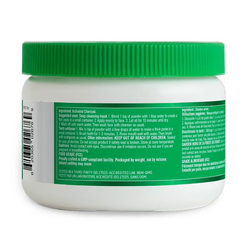 Organika - Activated Charcoal Powder | 100 g