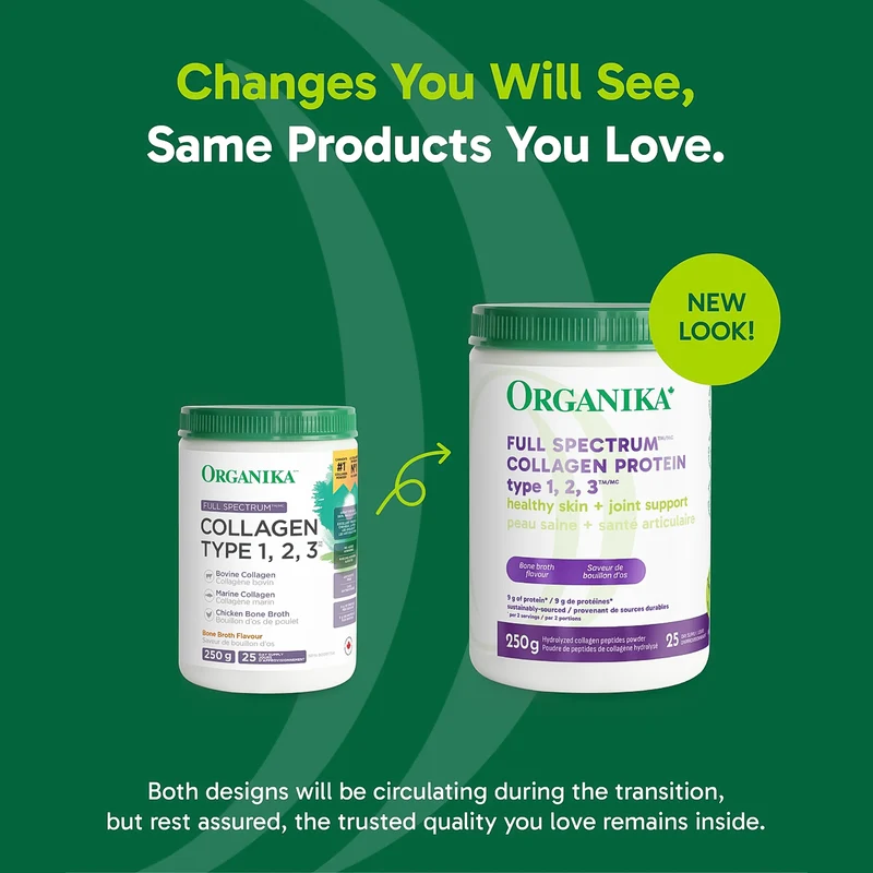 Organika - Full Spectrum Collagen Type 1,2,3 | 250 g