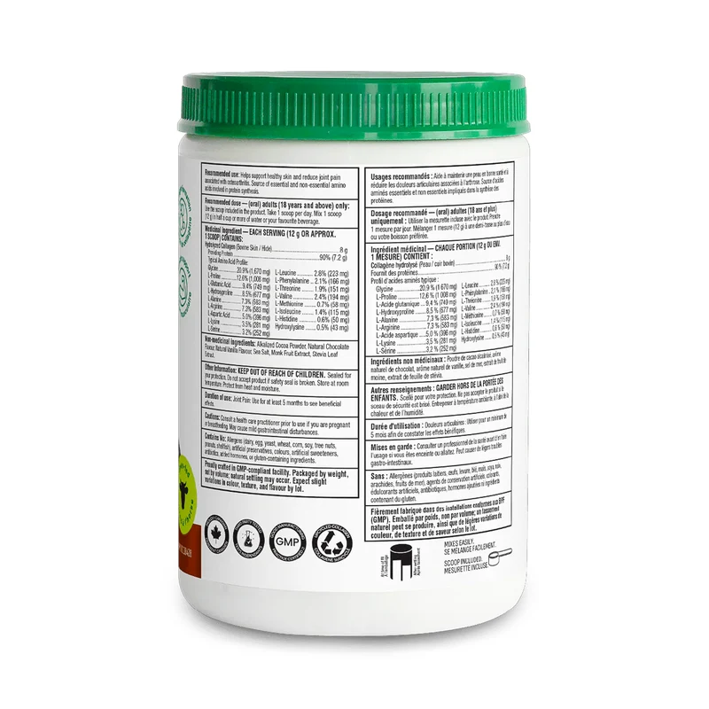 Organika - Enhanced Collagen Protein, Chocolate | 252 g