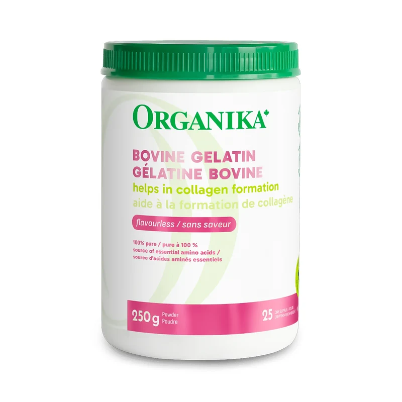 Organika - Bovine Gelatin Powder, Original | 250 g