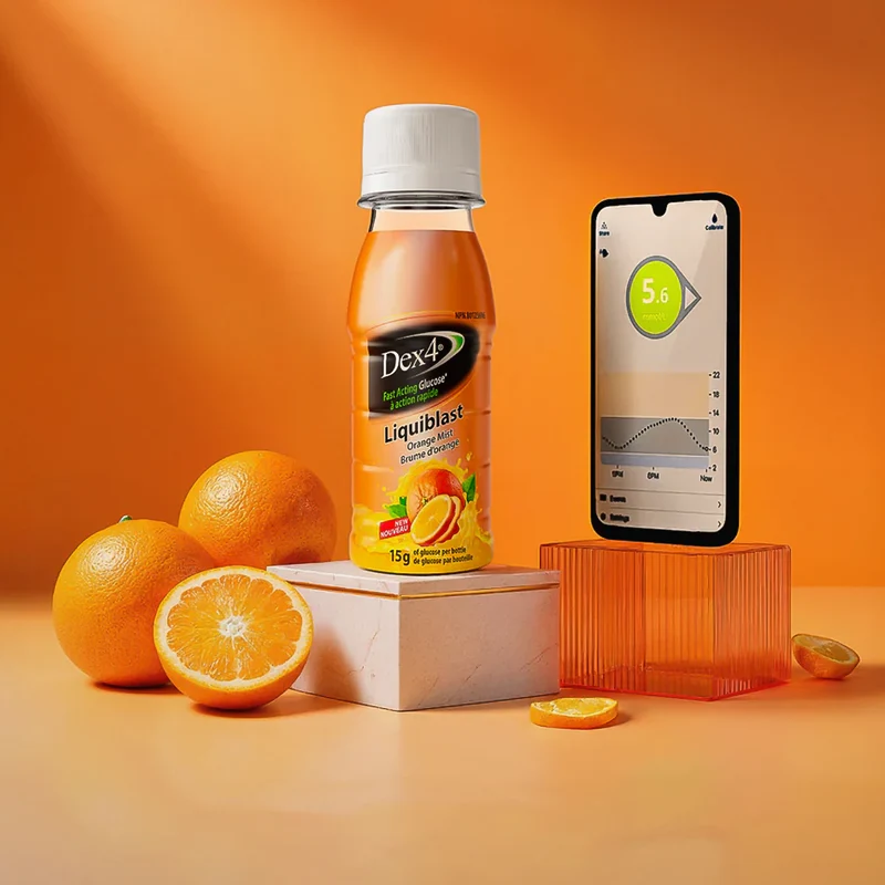 Dex4 - Liquiblast Fast Acting Glucose, Orange Mist | 59 mL