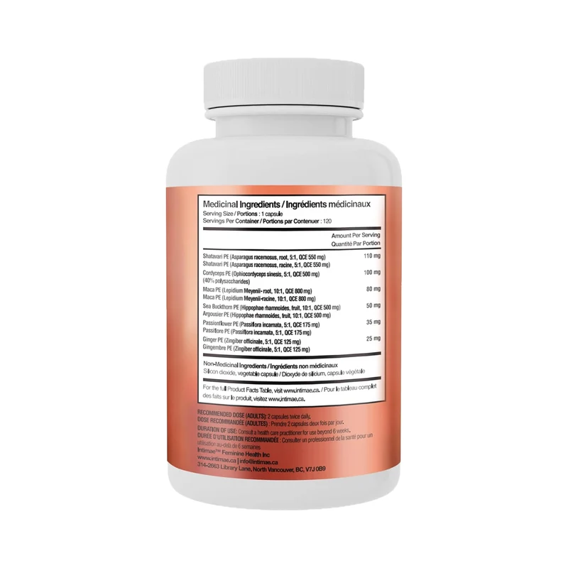 Intimae - Nourish Healthy Sexual Function Support | 120 Capsules