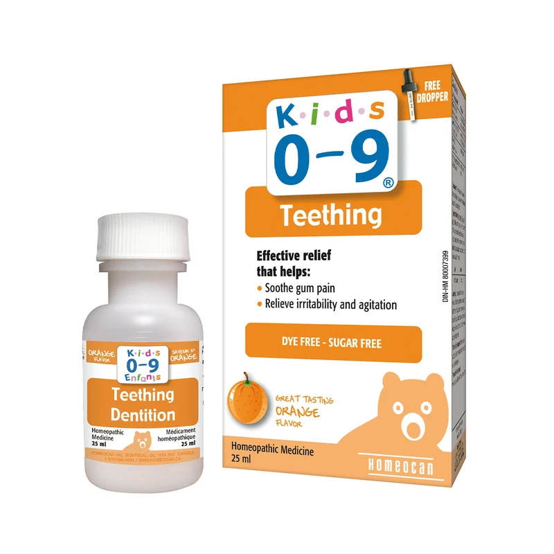 HOMEOCAN - Kids 0-9 Teething solution | 25 mL