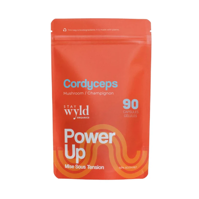 Stay Wyld Organics - Cordyceps Power Up | 90 Capsules