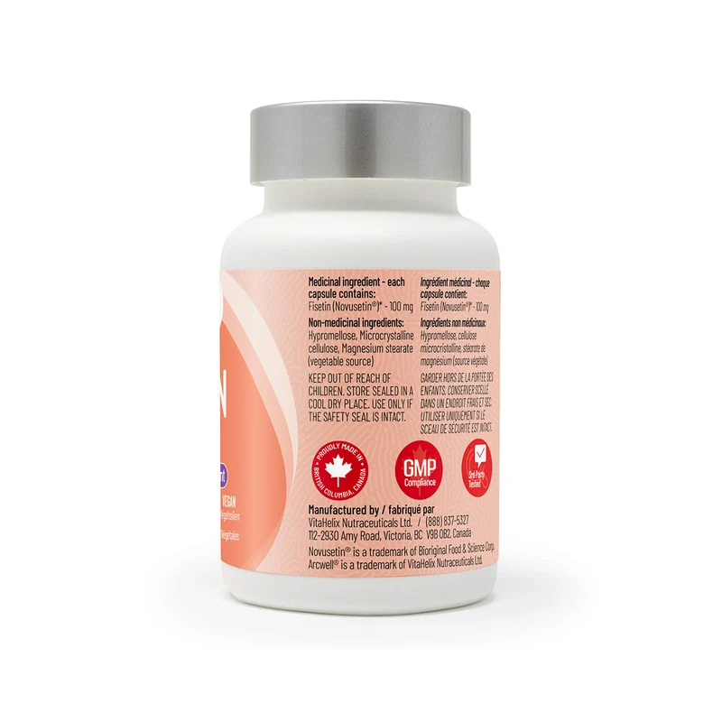 Arcwell - Fisetin 100 mg | 30 Capsules