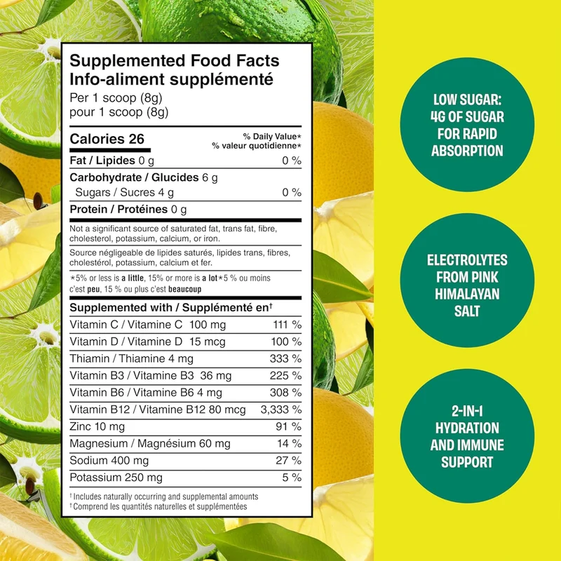 No Days Wasted - Lemon Lime | 30 Servings
