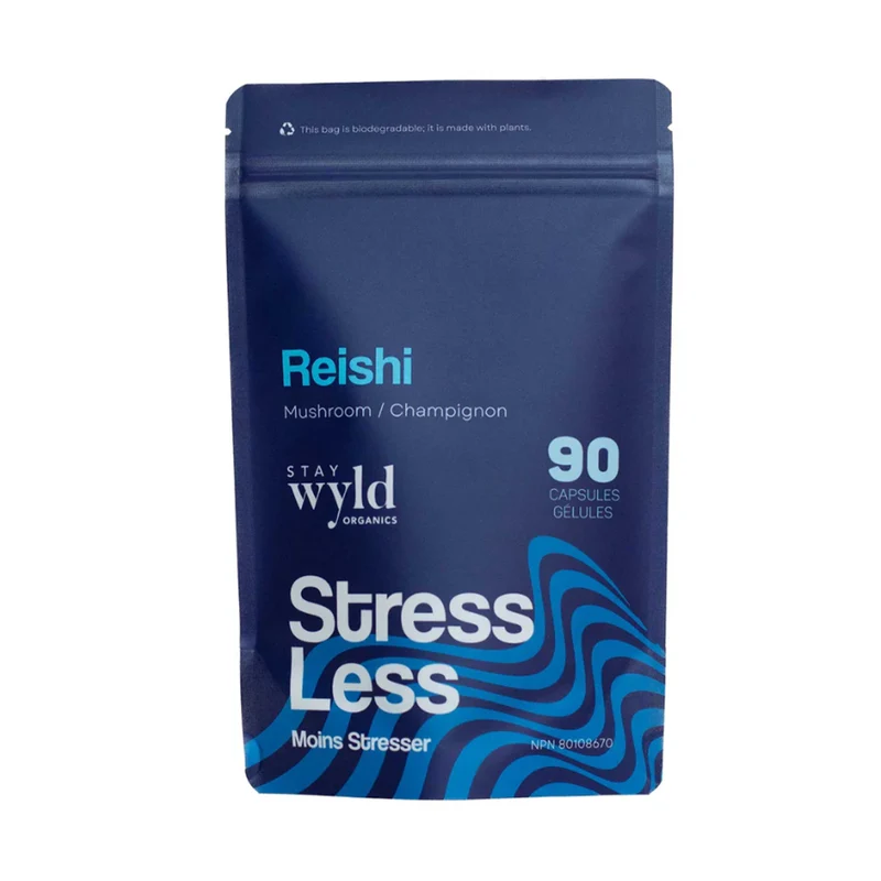 Stay Wyld Organics - Reishi Stress Less | 90 Capsules