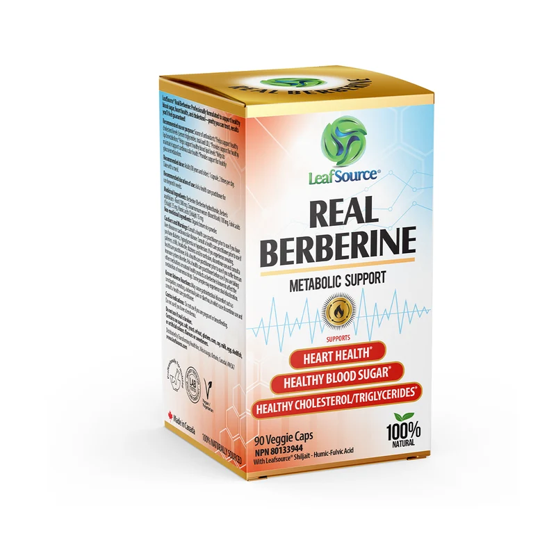 Leaf Source - Real Berberine | 90 Capsules