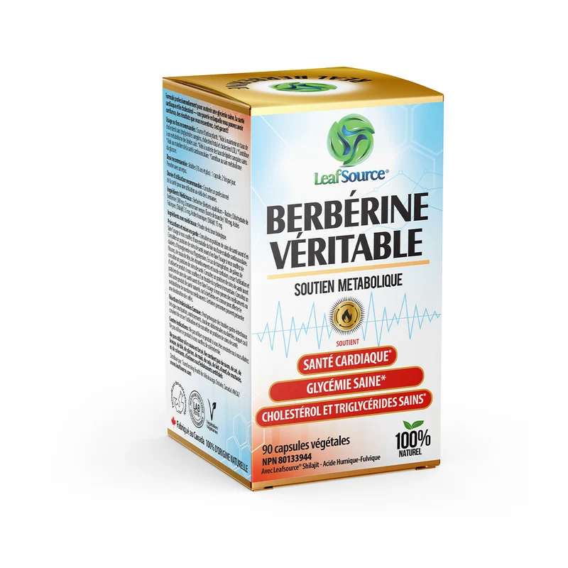 Leaf Source - Real Berberine | 90 Capsules