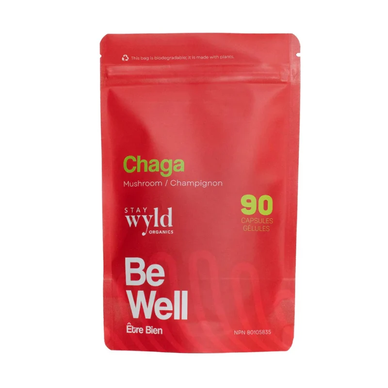 Stay Wyld Organics - Chaga Be Well | 90 Capsules