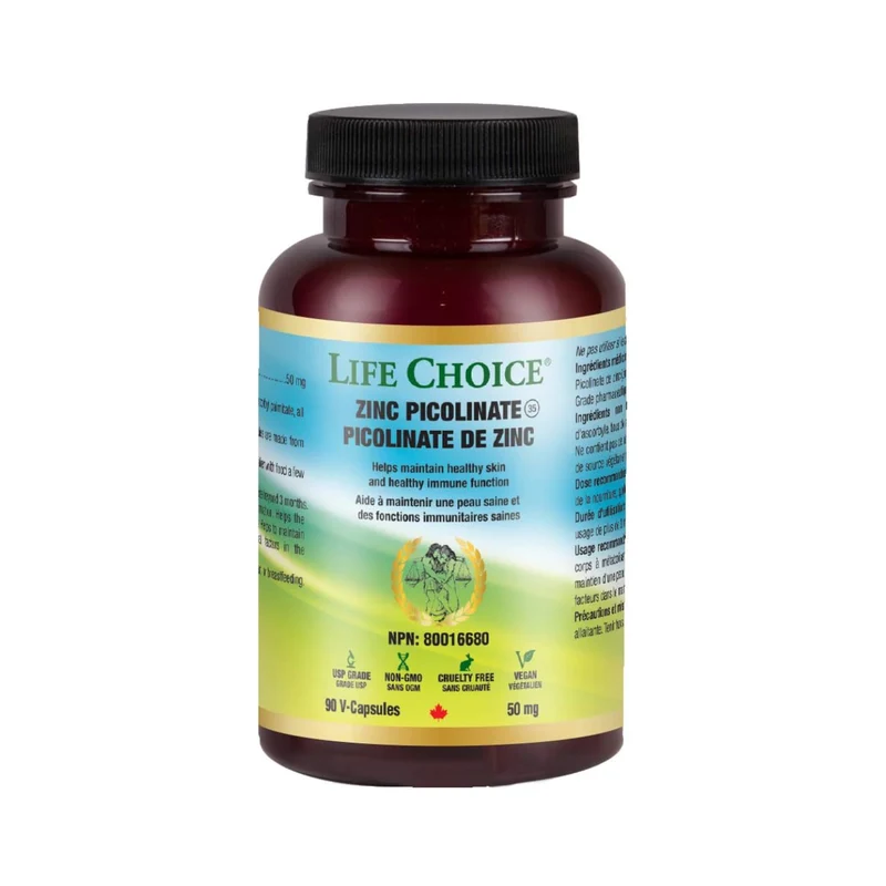 Life Choice - Zinc Picolinate 50 mg | 90 Capsules