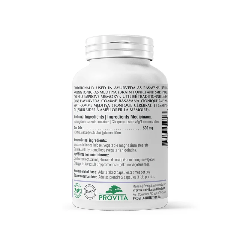 Provita - Gotu Kola | 120 Capsules