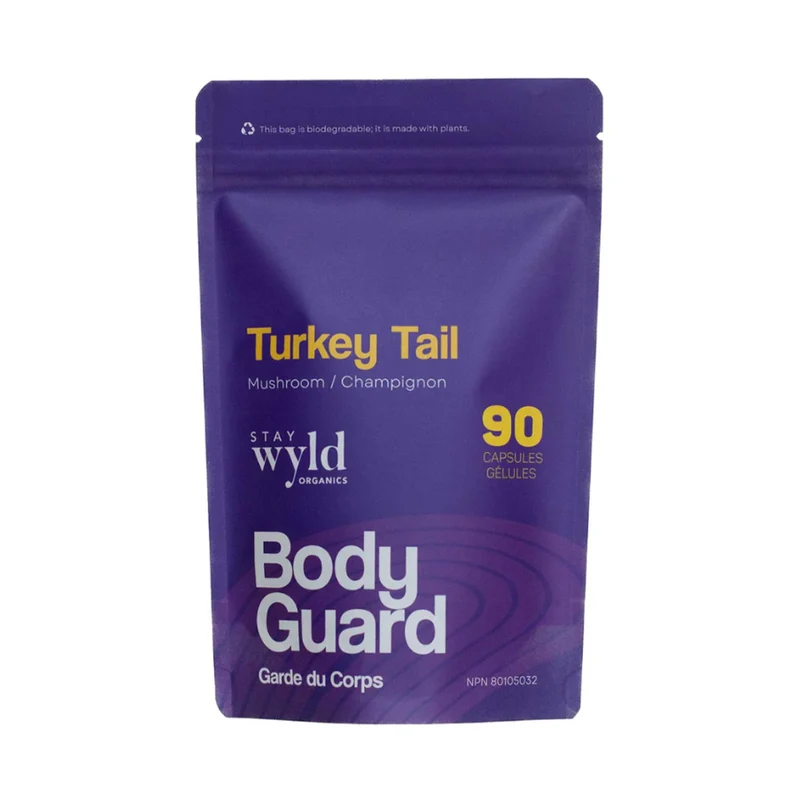 Stay Wyld Organics - Turkey Tail Body Guard | 90 Capsules