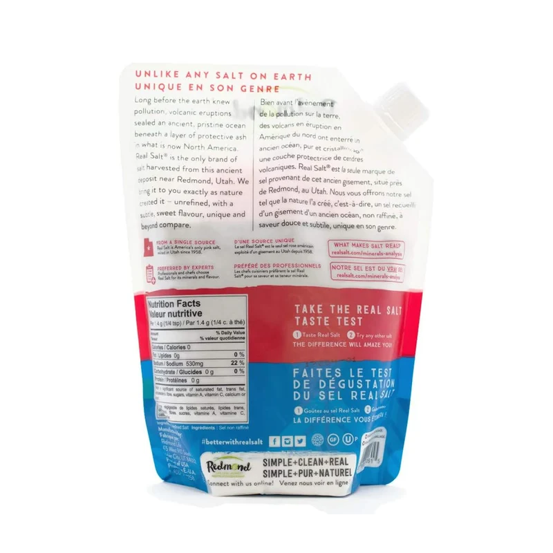 Redmond - Real Sea Salt, Natural Unrefined Fine Salt | 737 g