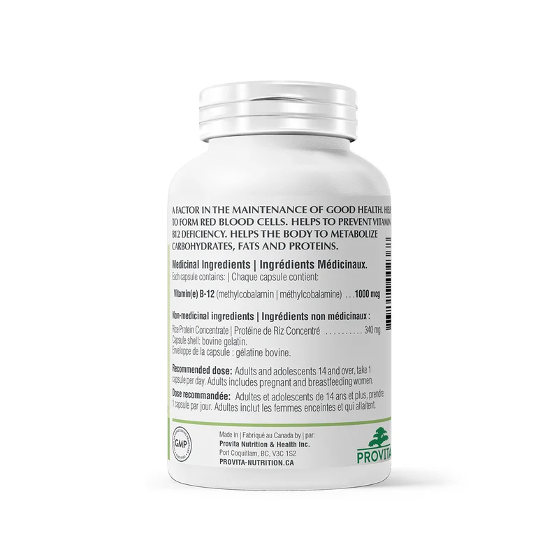 Provita - Bioactive B12 Pro | 60 Capsules