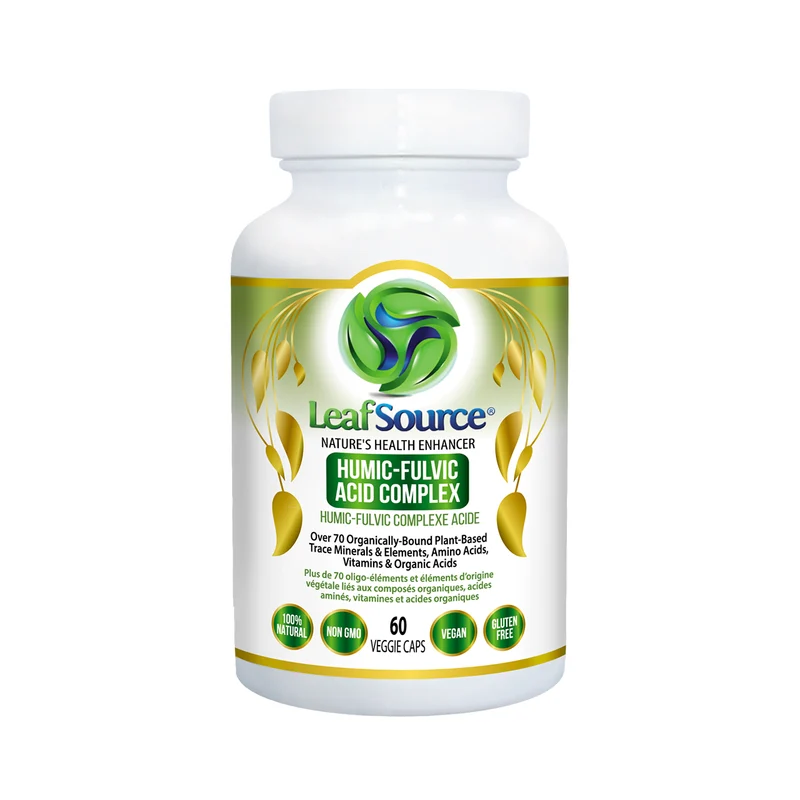 Leaf Source - Shilajit W Humic-Fulvic Acid Complex | 60 Veggie Caps