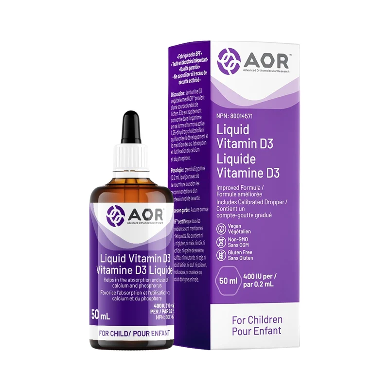 AOR - Vitamin D3 for Kids | 50 mL