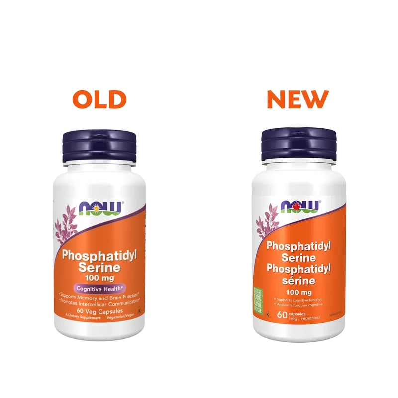NOW - Phosphatidyl Serine 100 mg | 60 Veg Capsules