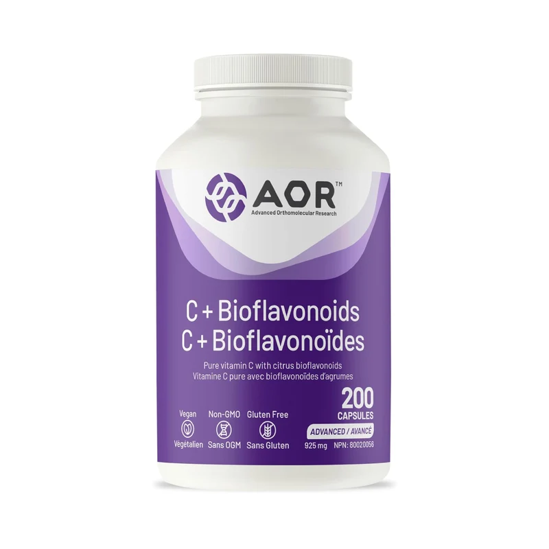 AOR - Vitamin C+ Bioflavonoids | 200 Capsules