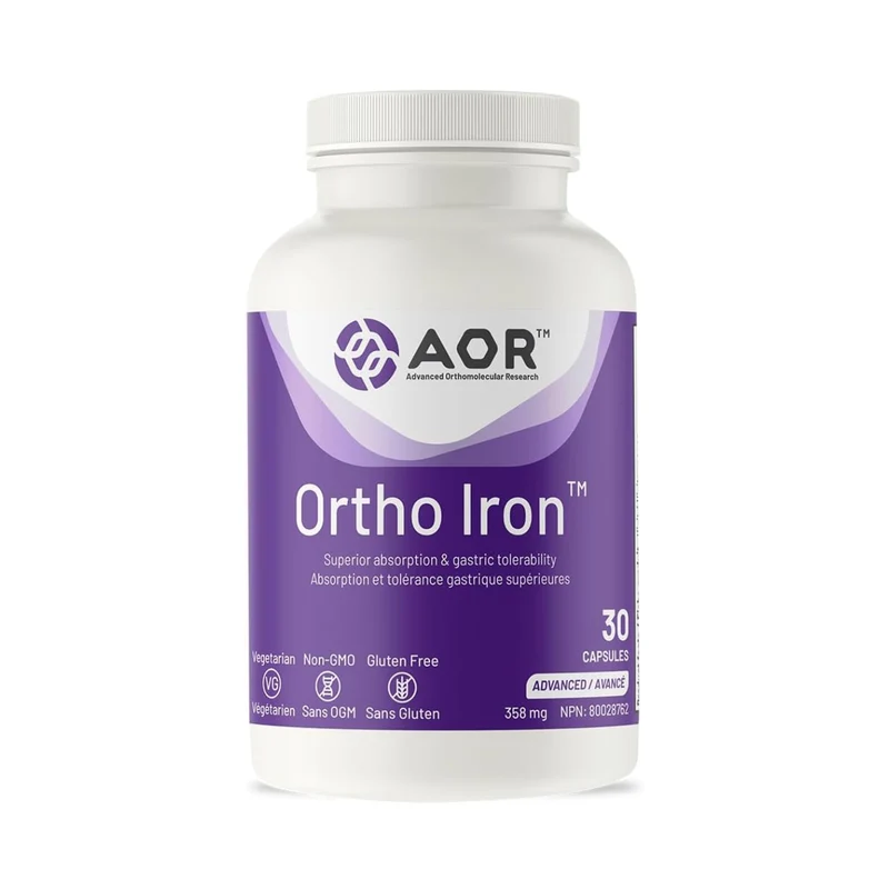 AOR - Ortho Iron | 30 Capsules