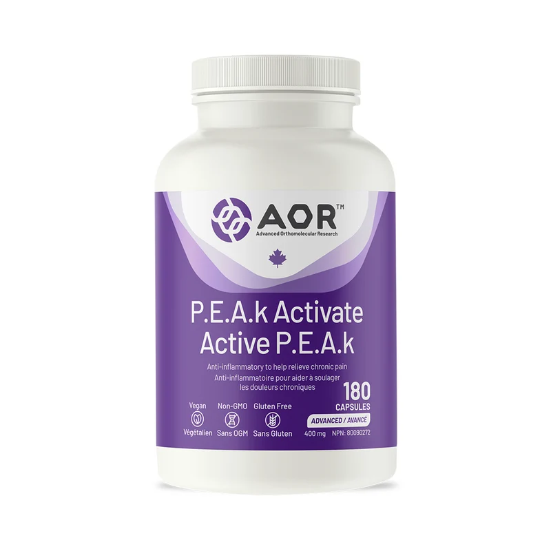 AOR - P.E.A.k Activate | 180 Capsules