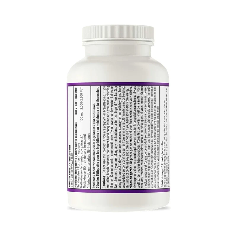 AOR - Nattokinase 100 mg | 60 Capsules