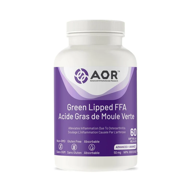AOR - Green Lipped FFA | 60 Softgels