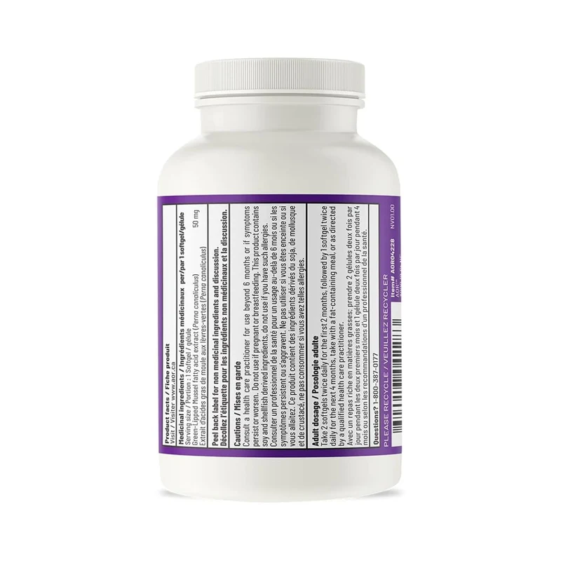 AOR - Green Lipped FFA | 60 Softgels