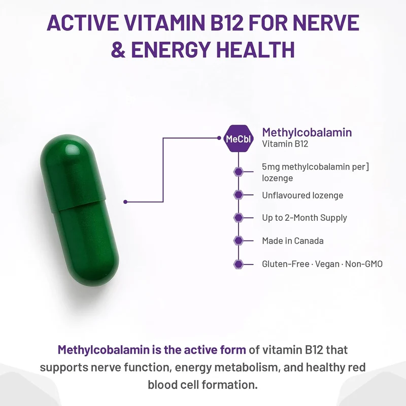 AOR - Methyl B12 5 mg | 60 Lozenges
