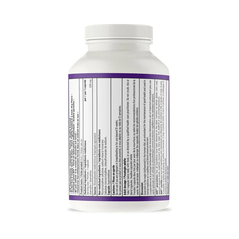AOR - Quercetin | 200 Capsules