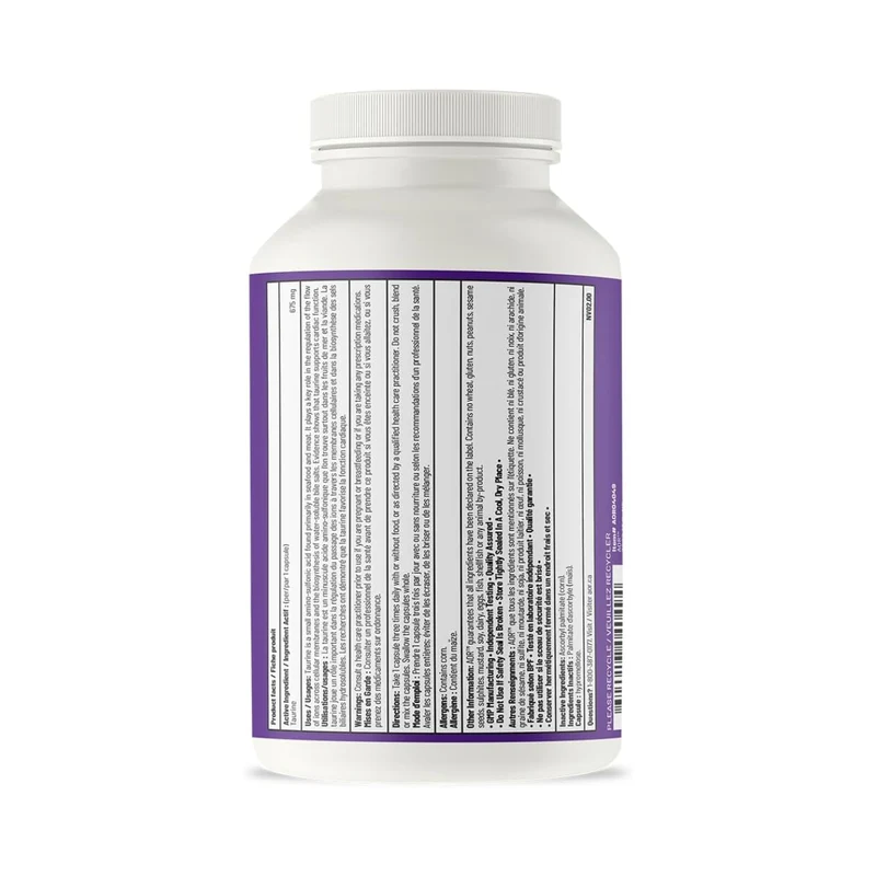 AOR - Taurine | 270 Capsules
