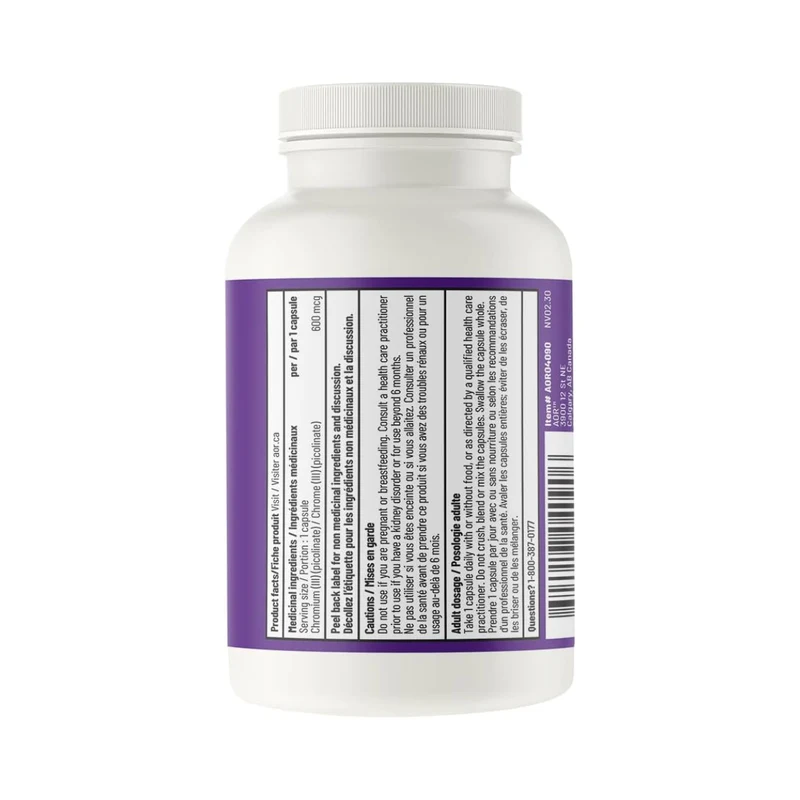 AOR - Chromium Picolinate | 90 Capsules