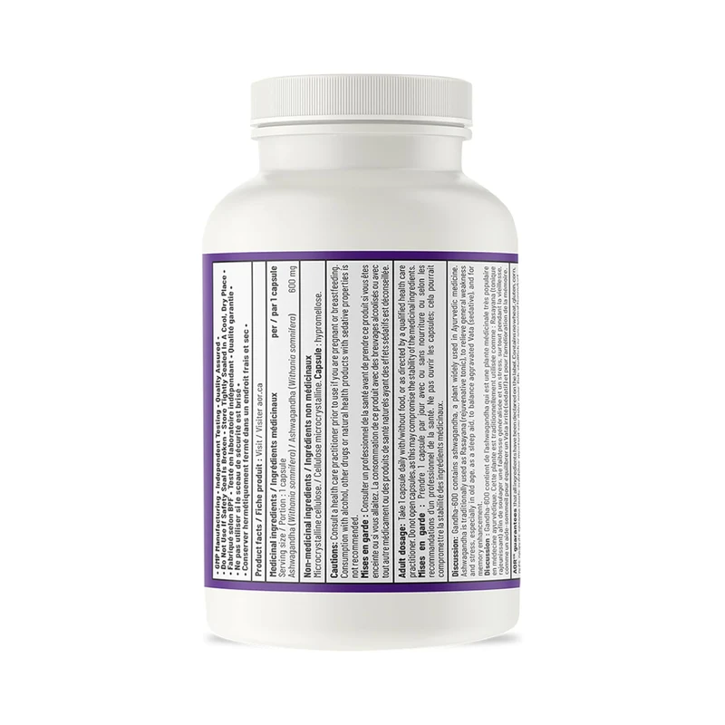 AOR - Gandha-600 | 120 Capsules