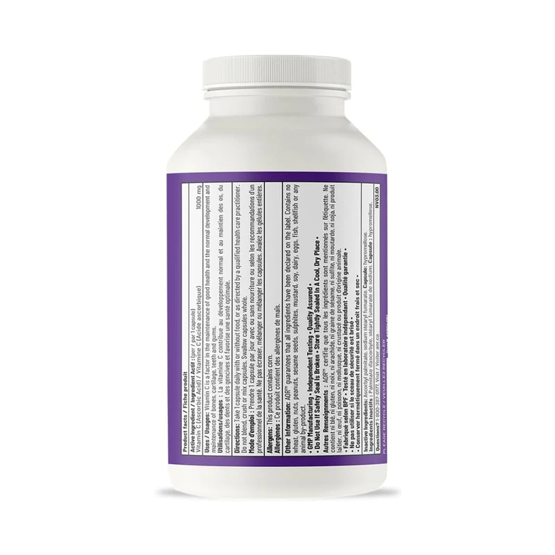AOR - Vitamin C 1000 mg | 300 Capsules