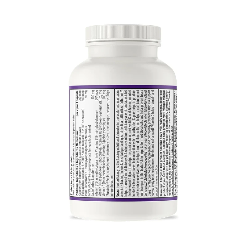 AOR - Ortho Iron | 60 Capsules