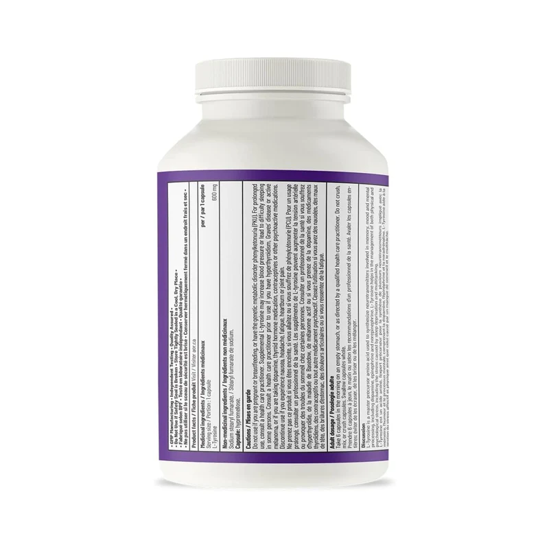 AOR - L-Tyrosine | 180 Capsules