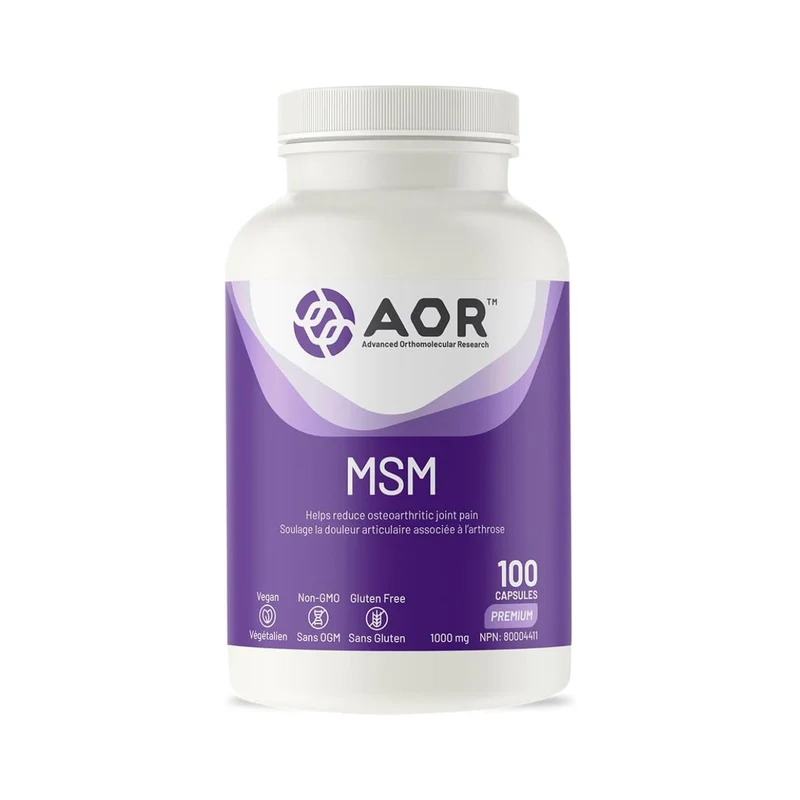 AOR - MSM | 100 Capsules