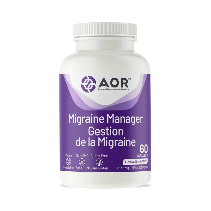 AOR - Migraine Manager | 60 Capsules