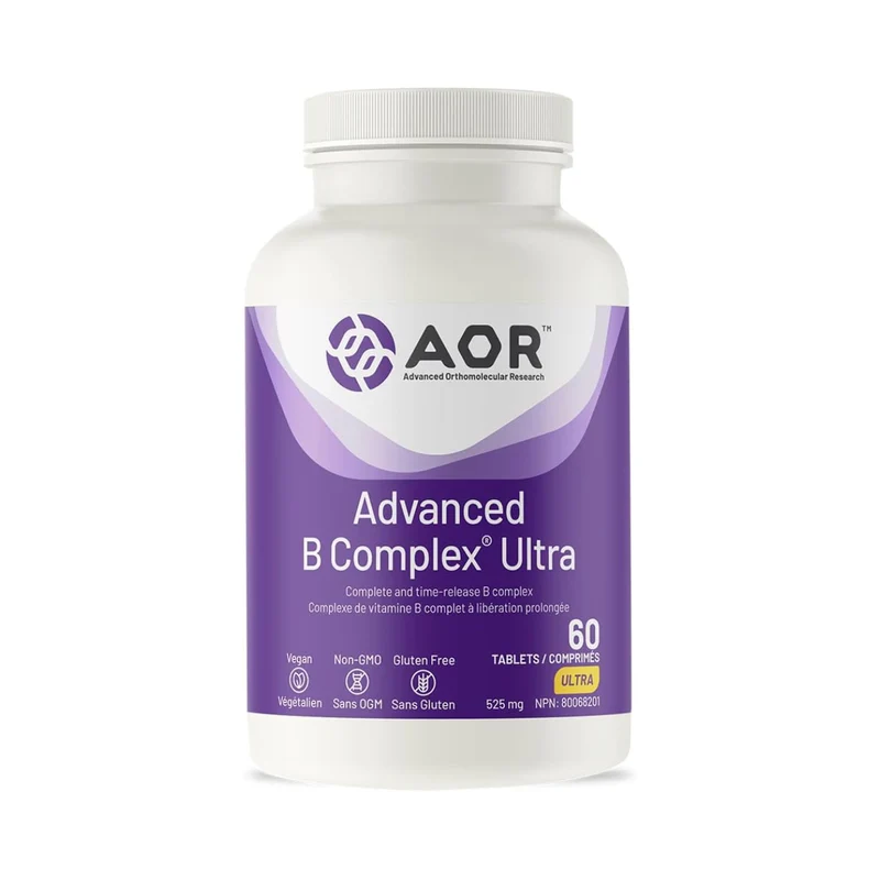 AOR - Advanced B Complex Ultra | 60 Vegan Tablets