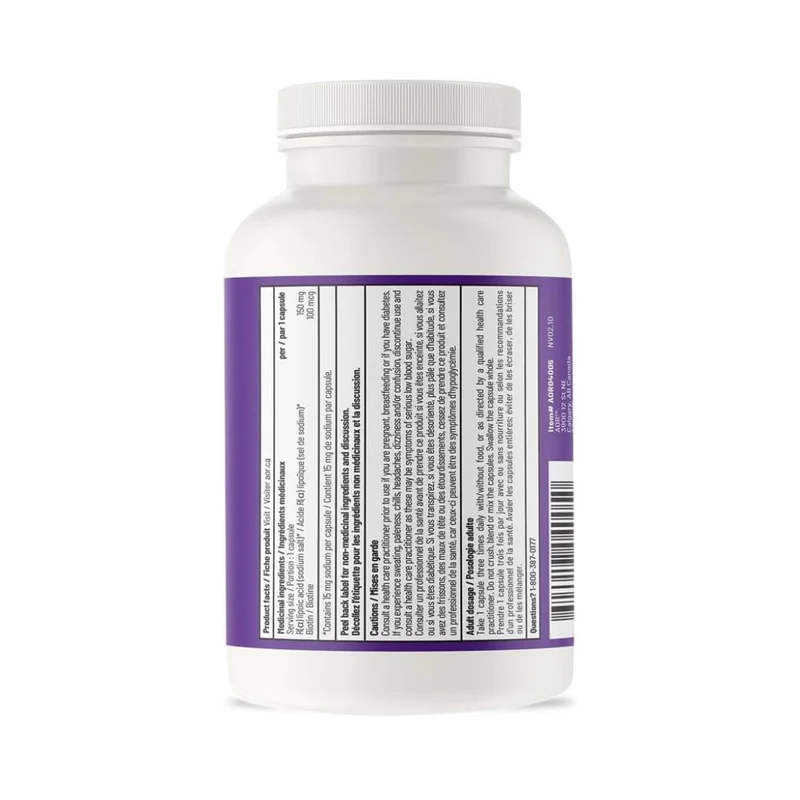 AOR - R-Lipoic Acid 150 mg | 90 Capsules