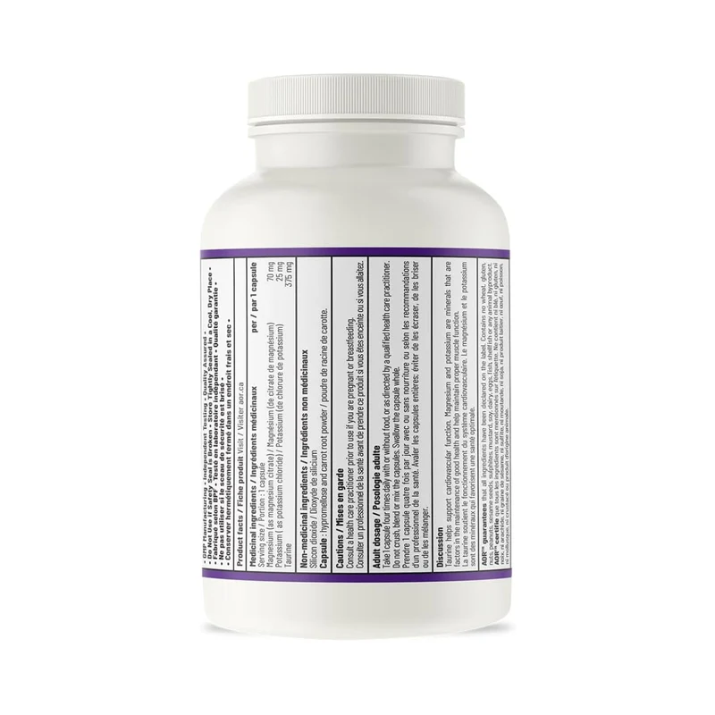 AOR - Mag-K-Taurine | 90 Capsules